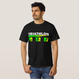 Triathlon Transcendence: Swim, Bike, Run Success T-Shirt