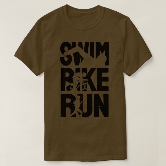 Triathlon Triathlet 1 T-Shirt (Design Front)