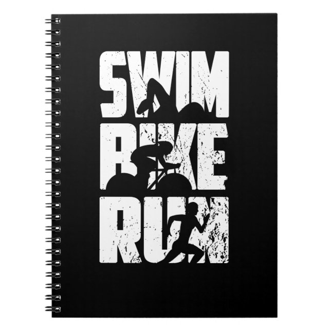 Triathlon Triathlet Notebook (Front)