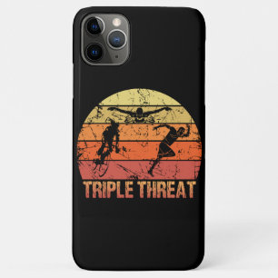Triathlon Triple Threat Vintage iPhone 11 Pro Max Case