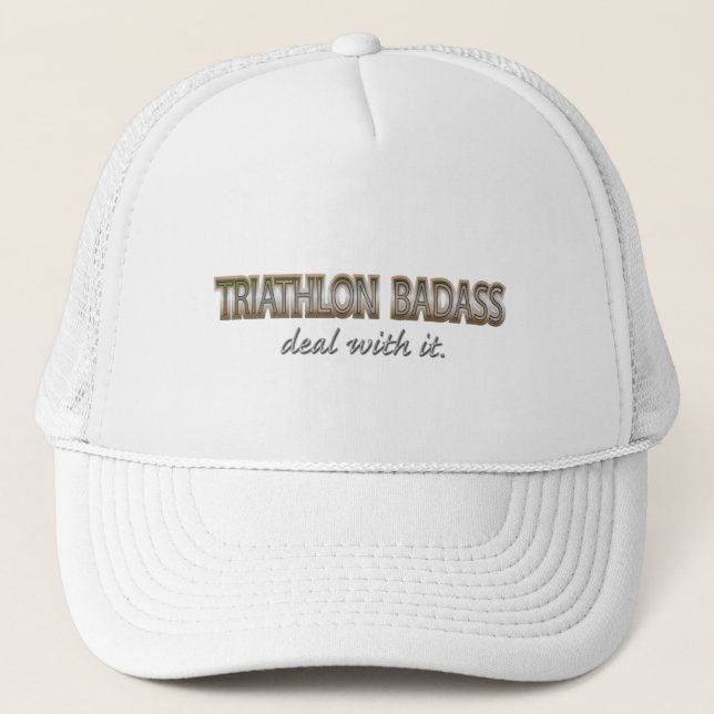 TRIATHLON TRUCKER HAT (Front)