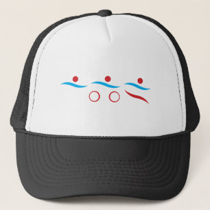 Triathlon unique gift trucker hat