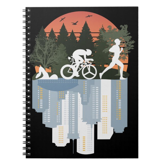 Triathlon, wonderful nature notebook (Front)
