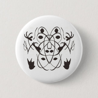 Tribal 2 inch round button