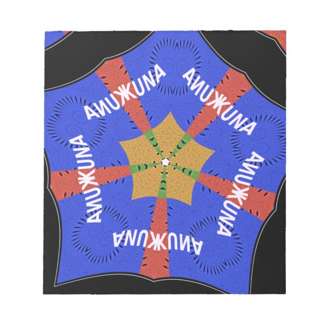 Tribal African Design: Hakuna Matata Notepad (Front)