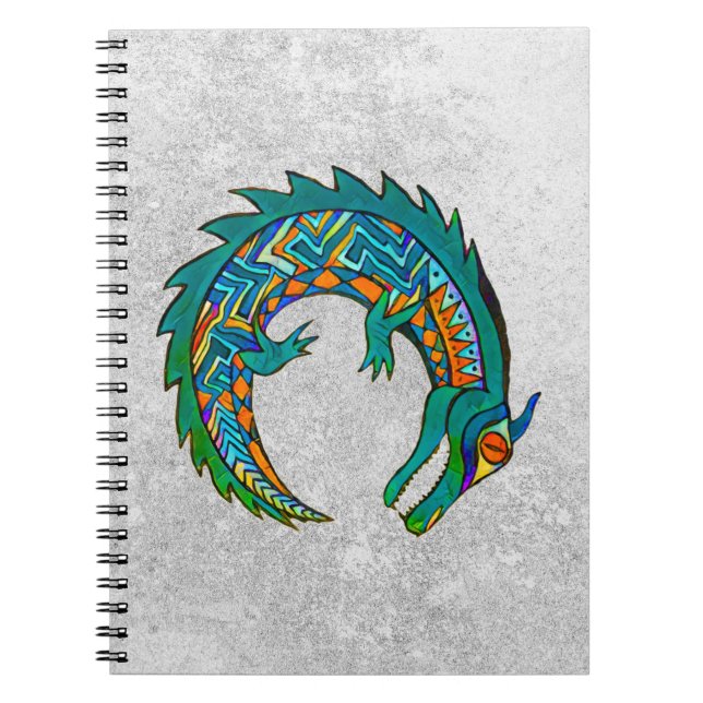 Tribal Alligator Art Notebook (Front)