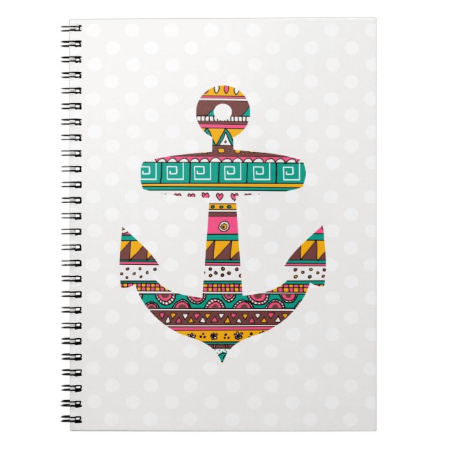 Tribal Anchor Notebook (Front)