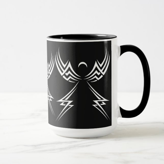 Tribal Angels custom mug - choose style (Right)