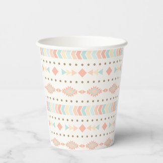 Tribal Arrows Boho Party Paper cup