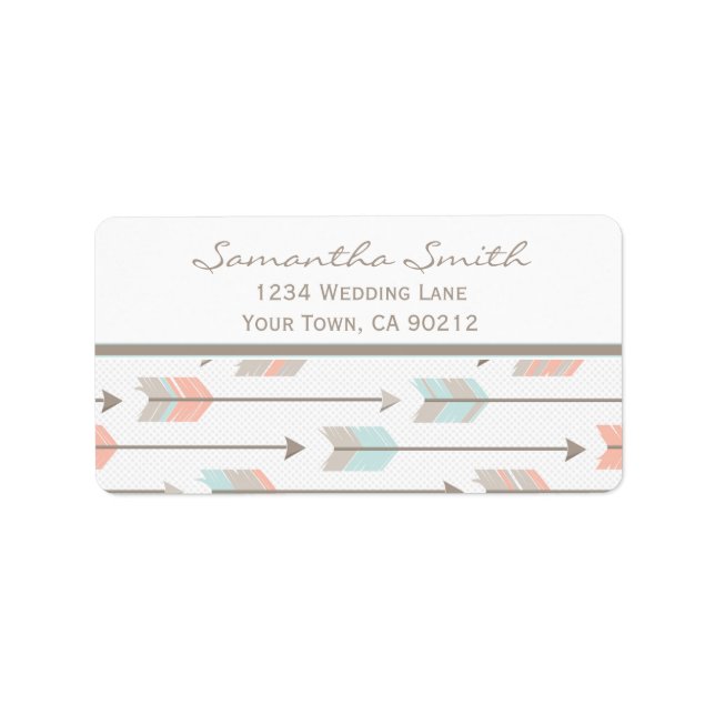 Tribal Arrows Label (Front)