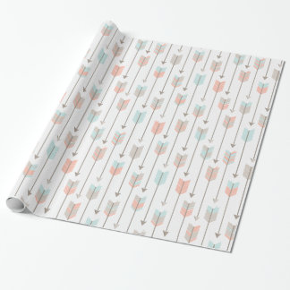 Tribal Arrows Pattern Wrapping Paper