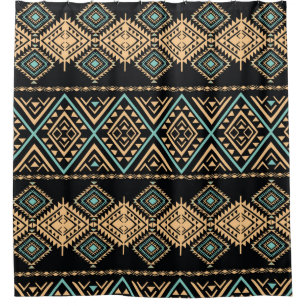 Tribal art pattern. Ethnic geometric print. Aztec 