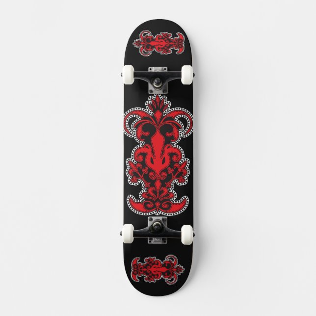 Tribal Art Skateboard Deck (Front)