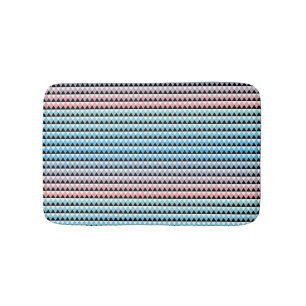 Tribal Aztec Ombre Pattern Bath Mat