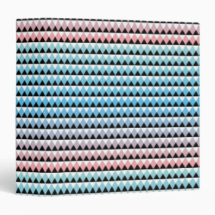 Tribal Aztec Ombre Pattern Binder