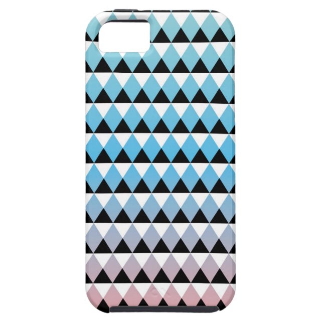 Tribal Aztec Ombre Pattern Case-Mate iPhone Case (Back)