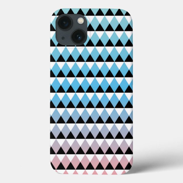Tribal Aztec Ombre Pattern Case-Mate iPhone Case (Back)