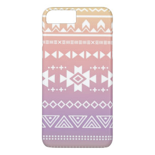 Tribal aztec ombre pattern Case-Mate iPhone case