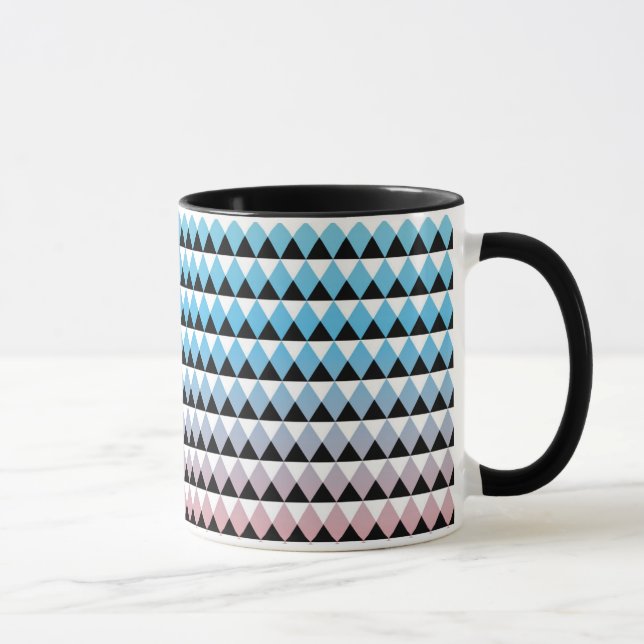 Tribal Aztec Ombre Pattern Mug (Right)