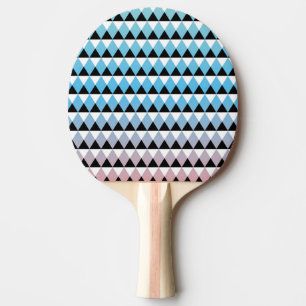 Tribal Aztec Ombre Pattern Ping Pong Paddle