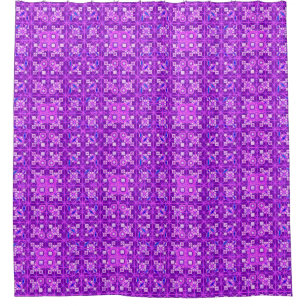 Tribal Batik - shades of purple