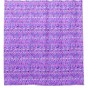 Tribal Batik - shades of violet purple