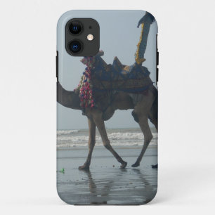 Tribal Camel Ride: Morning Tide Sands & Sea iPhone 11 Case