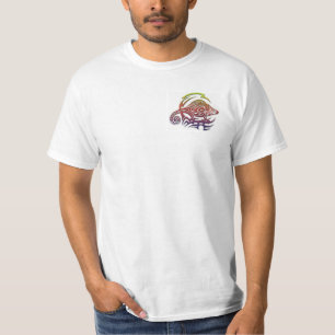 Tribal Chameleon mens shirt