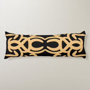 Tribal chief ornament body pillow