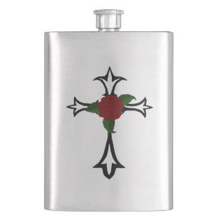 Tribal Cross Flask