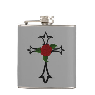 Tribal Cross Flask