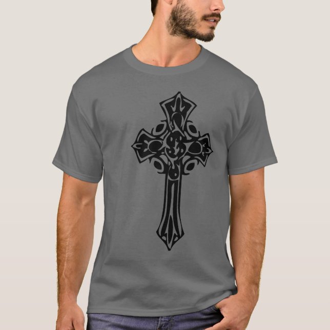 tribal_cross T-Shirt (Front)