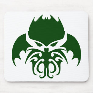 Tribal Cthulhu Mouse Pad