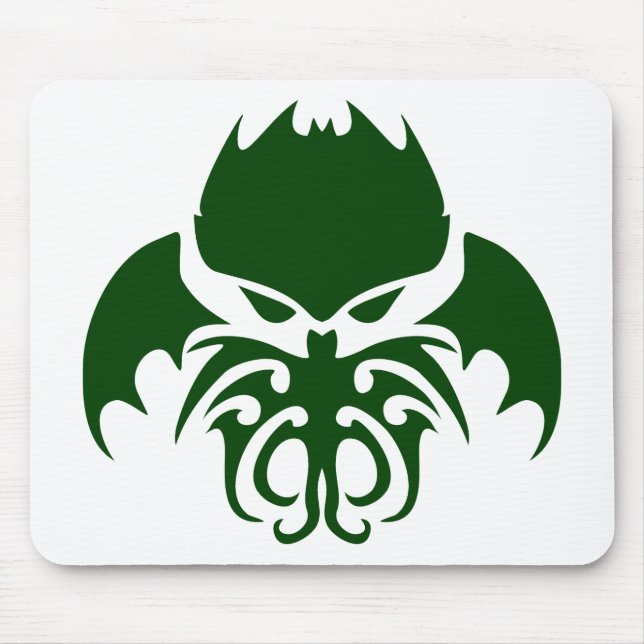 Tribal Cthulhu Mouse Pad (Front)