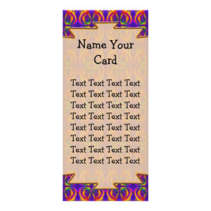Tribal Customizable Rack Card