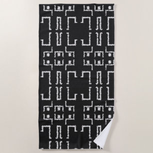 Tribal Dance Beach Towel