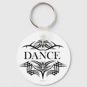 Tribal Dance (plain) Keychain