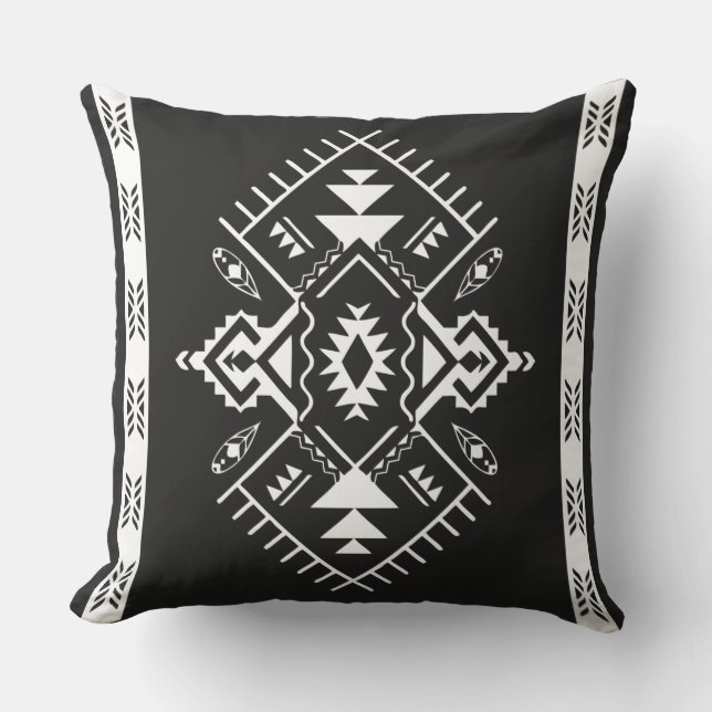 TRIBAL D'AZTEC - Coussin (Recto)