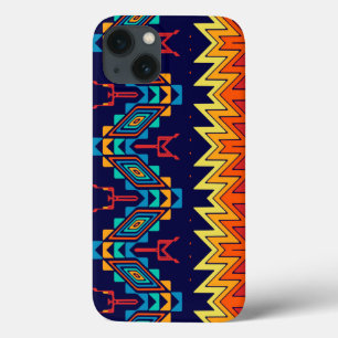 Tribal design abstract design iPhone 13 case