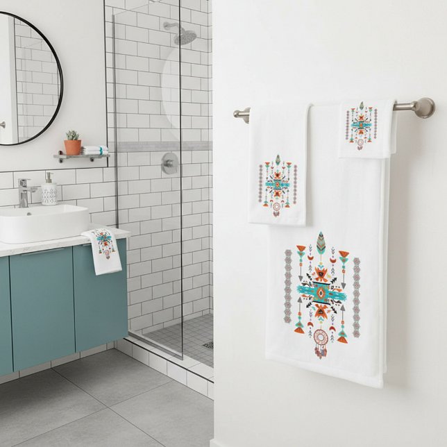 Tribal design bath towel set (Creator Uploaded)