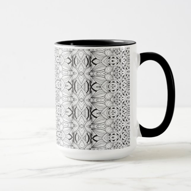 Tribal Design Mug (Right)