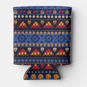 Tribal Design: Multifunctional Seamless Pattern. Can Cooler
