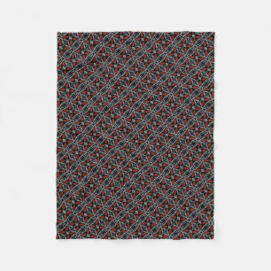 Tribal Diamond Fleece Blanket