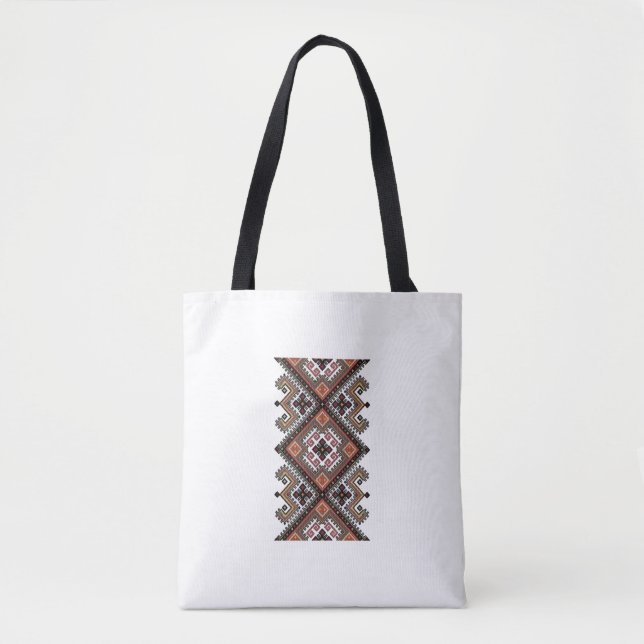Tribal Diamond Tote Bag (Front)