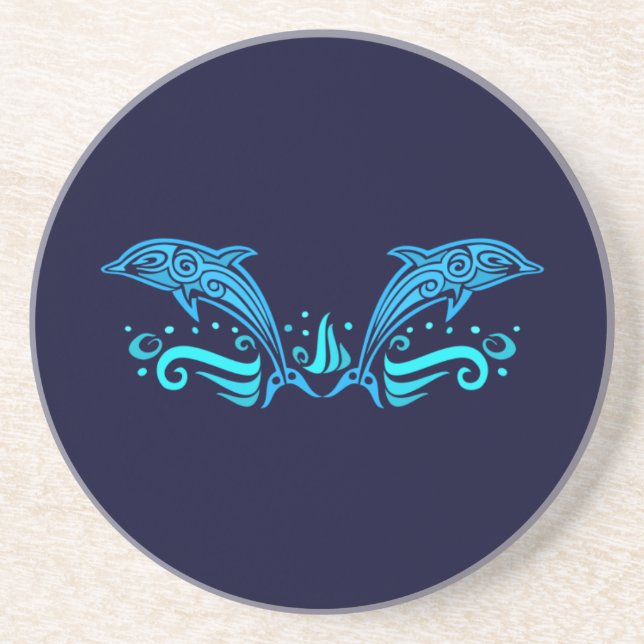 Tribal Dolphins coaster (Front)