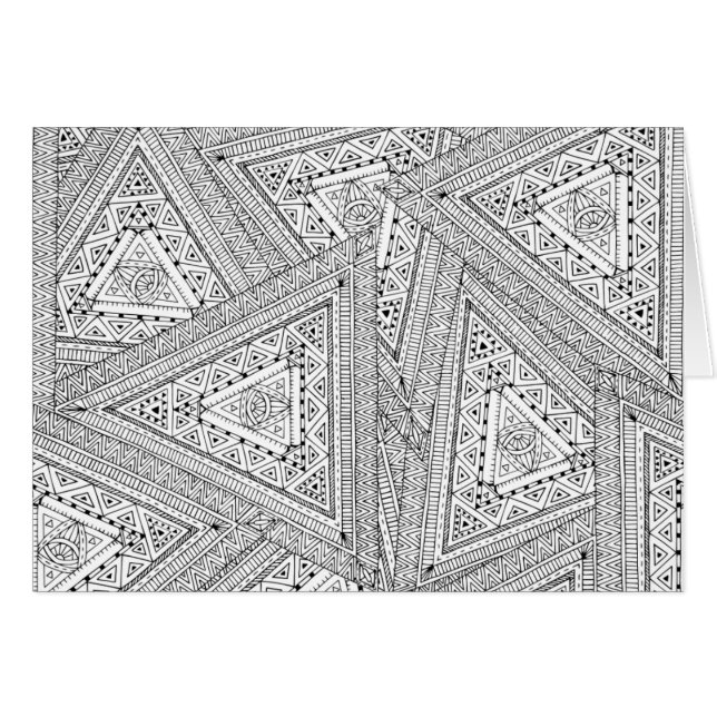 Tribal Doodle 2 (Front Horizontal)