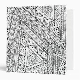 Tribal Doodle 2 Binder