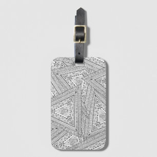 Tribal Doodle 2 Luggage Tag