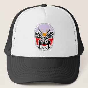 Tribal Dragon Mask Trucker Hat
