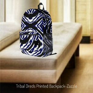 Tribal Dreds Printed Backpack
